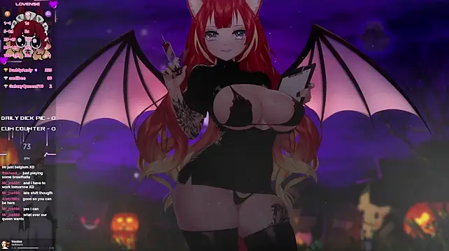 LewdFoxy_VT - Naked for rest of the stream