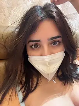 AngelPihu_India - Full Nude Show In Public With Mask