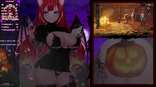LewdFoxy_VT - Naked for rest of the stream