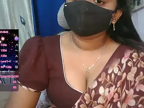 Pavani-Darling - ice on boobs in 5 mins