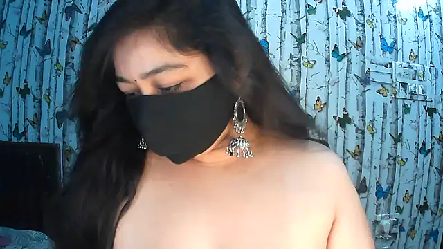 Yoursnandini8 - Cream on boobs