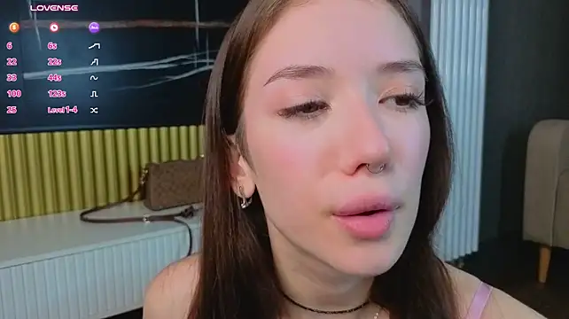Tinyanie - Squeez tits palying with my pink pipples