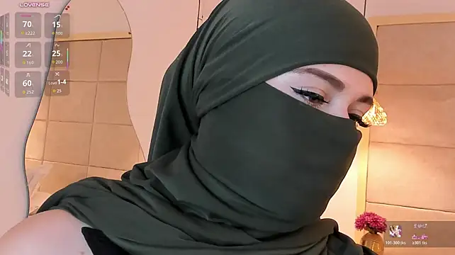 Anna-henao - blowjob with a veil + ahegao