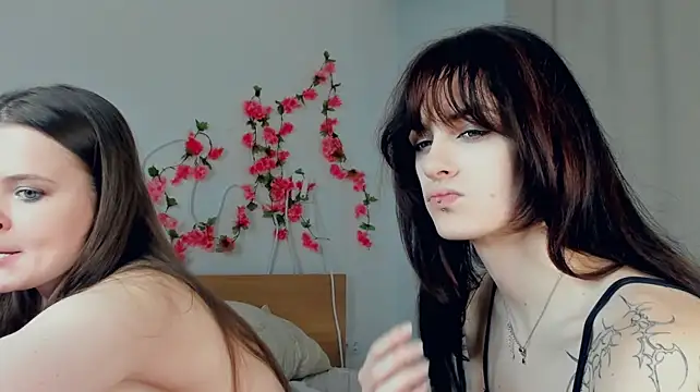 KrystalTrudel - play with saliva and spit on boobies^^