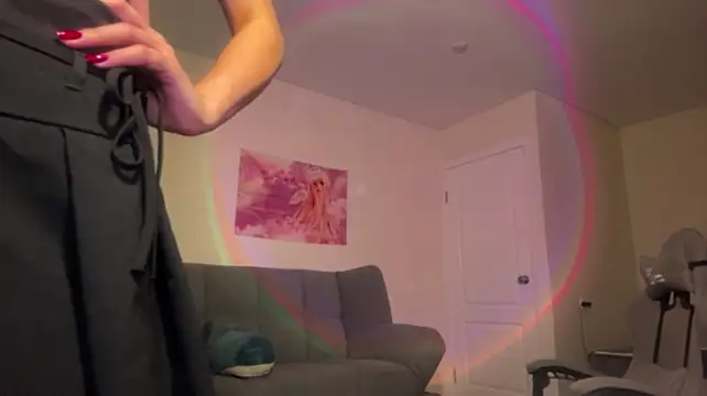 NelliGilbert - Play with my shorts and lower them