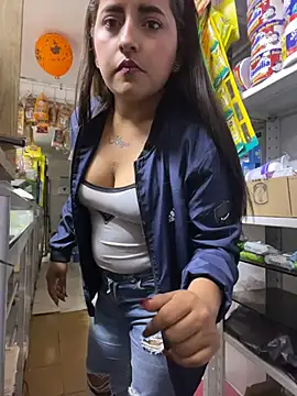 NaraAndNyla - Kiss hot lesbian in store ❤️‍🔥🫣