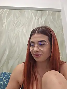 RedHeadFoxy - ride dildo naked+control toy