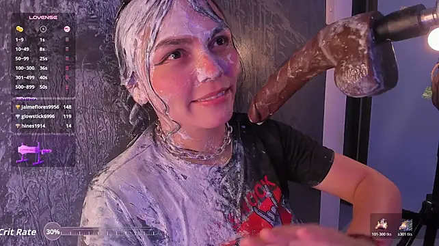 Honey_Jenny_1 - saliva on face