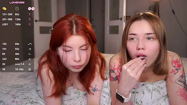 SofiaSantora - Adele’s fingers rub Alice’s pussy
