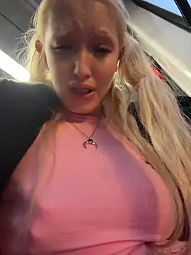 Elfi_InPublic - Spy under skirt+pinch clit in bus