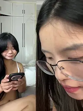 Yue-ai - 反向涂口红，绕过脖子