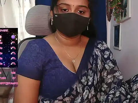Pavani-Darling - ice on boobs in 5 mins