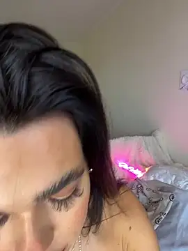 AngelMiaM - BJ 2 dildos in pussys naked