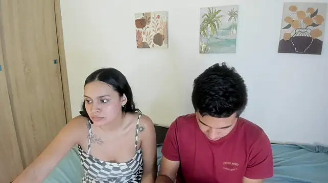 Nina_and_khiian - Khian lick her breasts