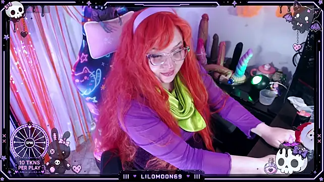 LiloMoon69 - Giant Oni Cock BJ Goal 👹