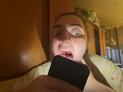Snowbunnycake_131 - Pink/blue dildo in pussy group show 60tk