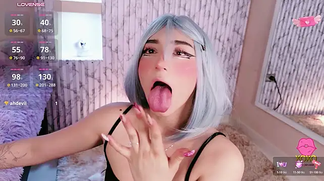 Miia__baker - AHEGAO FACE + DROOL SALIVA ON TITS 💦🍒