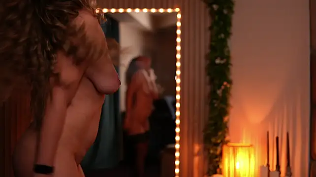 BrandyWhite - oil naked tease