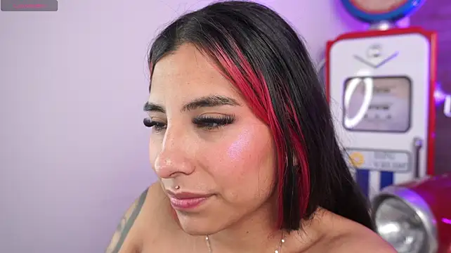 Miss__allison - Cover face with saliva , Messy Face