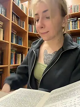 Sunny___Bunny - Pinch ONE naked nipple in library