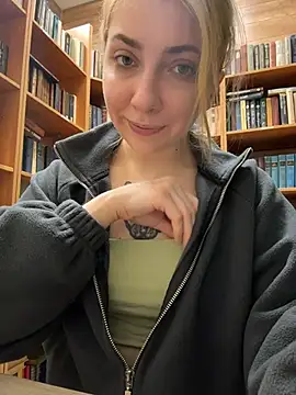 Sunny___Bunny - SPANK ass with book in library