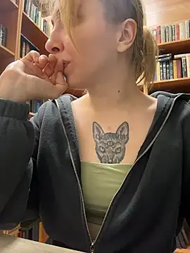Sunny___Bunny - SPANK ass with book in library