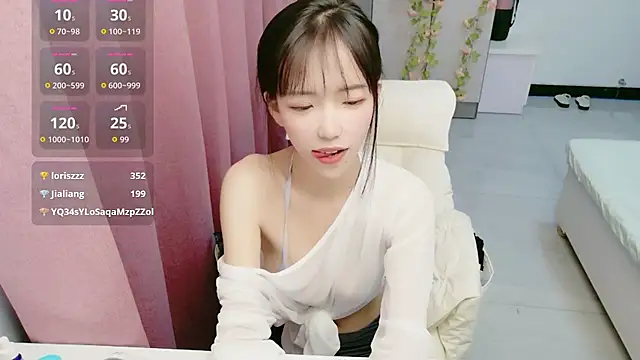 LovelyDianDian - 脱内衣揉揉胸＋国王控制小粉1分钟