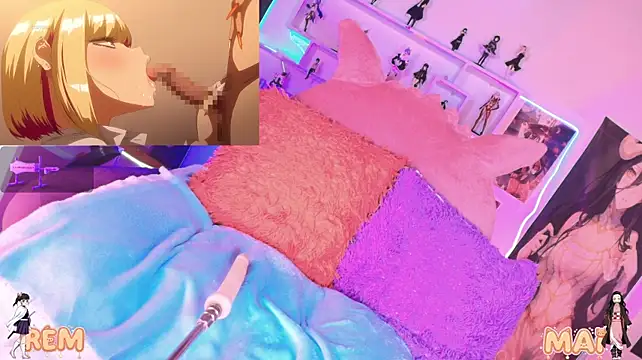 Mai-- - masturbation on with breasts😈