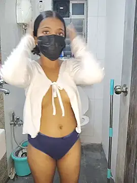 Mini-cutie - Boobs and oil show
