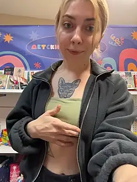 Sunny___Bunny - Rub clit with toy in toy store
