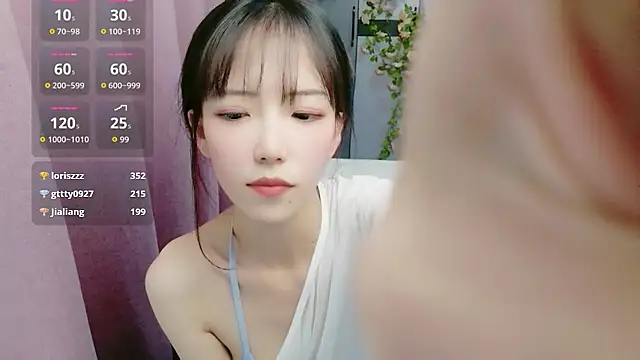 LovelyDianDian - 脱内衣揉揉胸＋国王控制小粉1分钟