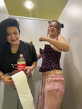 Double_troubles - BOTH girls get lower pants & rub pussy🥵