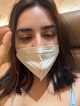 AngelPihu_India - Full Nude Show In Public With Mask