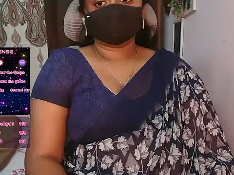 Pavani-Darling - ice on boobs in 5 mins