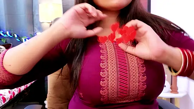 ThyAnvi_ - cream on boobs