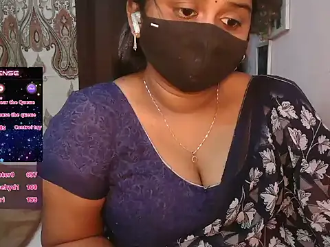 Pavani-Darling - ice on boobs in 5 mins