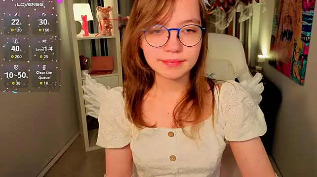 LiaBroock - kheel down and tease