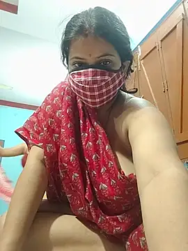 Saloni-couple - Without Face in ticket show