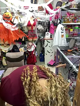ROSALIASSHOP - SERVING IN HEELS,THONGS,AND MINISKIRT 5M