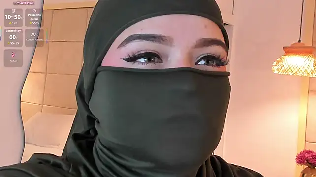 Anna-henao - blowjob with a veil + ahegao