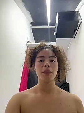 Ariferrero - completely naked in a wine cellar
