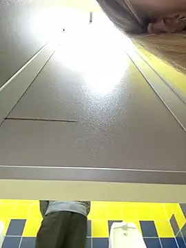 LollyPollly - TEASE ASSHOLE NEAR URINALS 🍑🍑🍑