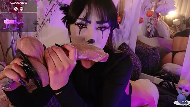Miluv19 - DEEP WHIT PINK DILDO+ CONTROL DOMIX2