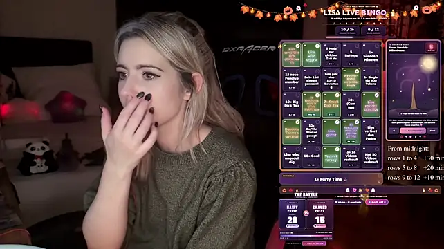 Lisaonthemoon - Last tipper gets 3 suprise videos