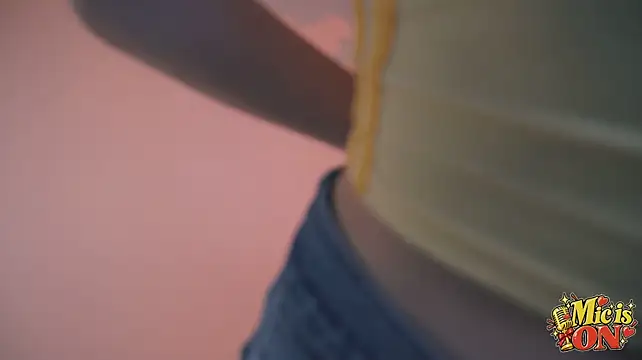 OnlyJett - turn around and tease with shorts