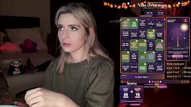 Lisaonthemoon - Last tipper gets 3 suprise videos