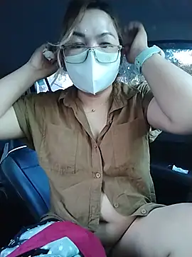 AsianMhiendy - fuck dildo inside the car