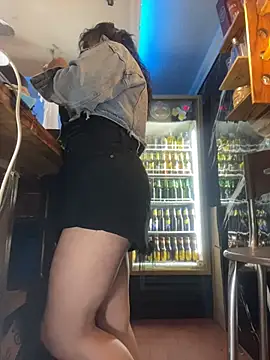 _Pamela04 - Fuck pussy with a bottle of beer in bar