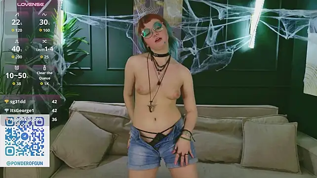 Powderofgun - Play with nipples until they get hard