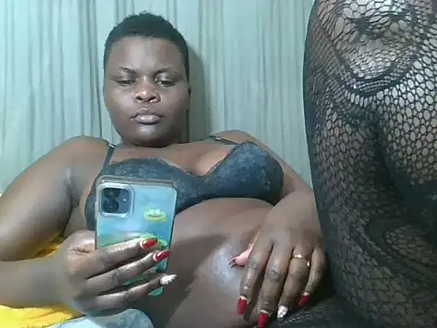 Ebonysandree - Finger Pussy @get wet